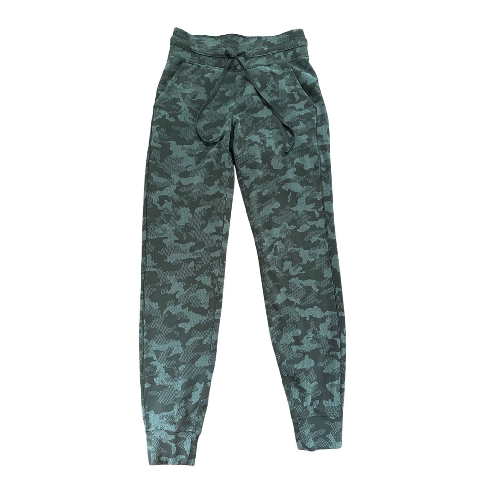 Lululemon Ready to Rulu High-Rise Joggers Heritage Camo Dark Olive Green Twill 4